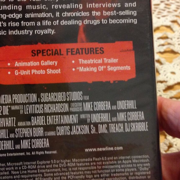 Unrated 50 Cent Refuse 2 Die DVD, unauthorized biography - Picture 2 of 5